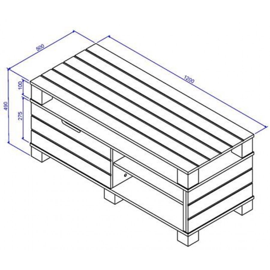 Selsey Natural Oak TV Stand